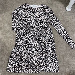H&M cheetah pattern dress